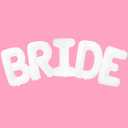 KatchOn, Giant Bride Balloons White - 40 Inch | Bachelorette Party Decorations | White Bride Balloons for Bridal Shower Decorations | Bridal Shower Balloon | Bachelorette Balloon