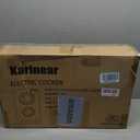 Karinear 2 Burners Electric Cooktop, 12 Inch Electric Stove 110v Plug in