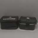 TRAVELISIMO Extra-Large Electric Lunch Box For Adults Holds up to 8 Cups - 100W Heated Lunch Box For Men 1.8L, Portable Food Warmer for Travel & Work, Loncheras Electricas Para Calentar Almuerzo (Dark Green)