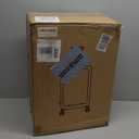 Carry On Luggage 22x14x9 Airline Approved Aluminum Frame, 20 Inch Hard Shell Carry On Luggage, Suitcase Carry-on Zipperless Luggage, TSA Approved (White)