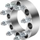 ECCPP 8x6.5 to 8x6.5 Wheel Spacers 2 inch 8 Lug 8x165.1mm to 8x165.1mm for Chevrolet Silverado 1500 HD 2001-2006| for GMC Sierra 2500 HD 2001-2010| for Chevy Silverado 3500 HD 2007-2010-2PCS
