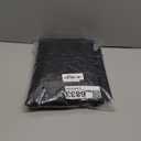 Aimosen 10 x 7 FT Black Backdrop Background for Photography, High Density Polyester Fabric Pure Black Photo Backdrop Curtain Screen Collapsible Seamless for Photoshoot Portraits Party Video Studio