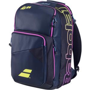 Babolat Pure Aero Rafa Tennis Backpack (Dark Navy/Yellow/Pink)