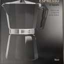 Primula Classic Stovetop Espresso and Coffee Maker, Moka Pot for Italian and Cuban Caf Brewing, Greca Coffee Maker, Cafeteras, 6 Espresso Cups, Black