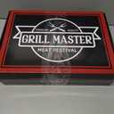 3 x Gifts for Grandpa, Christmas Grandpa Gifts from Grandkids BBQ Blanket with Meat Claws, Meat Resting Bag for BBQ Smoking, Meat Shredder Claws Grill Accessories for Outdoor Grill on Birthday