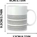 Hidden Message Coffee Mug Funny Coffee Mugs GIft for Work Bestie,White