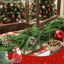 5FT Artificial Norfolk Pine Garland Realistic Green Faux Greenery Garland for Christmas Table, Fireplace, Mantle, Window, Stairs, Indoor, Outdoor Holiday Decor1PCS