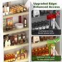 5PCS Wire Shelf Cover,Wire Rack Covers for Pantry PVC (Not Wood) Shelf Liners for Cabinet Kitchen Pantry Shelves(Wood Color,35x16 inch)
