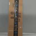 PEPE Mobility - Forearm Crutches for Adults (x2 Units, Open Cuff), Adjustable, Aluminum, Walking - Made in Europe (Black)