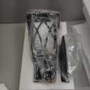 Outdoor Post Lights Lamp Post Light Fixture, 15'' Pole Lantern with E26 Base 60W Max & Waterproof Aluminum Housing Plus Water Ripple Glass,Fence Post Deck Lighting for Garden, Patio, Pathway (Medium)