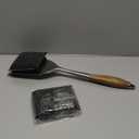 XUDKAKAIXIN Grill Brush Bristle Free,with 1 Replacement Head,Unique Steel Fibers Pad [Safe & Efficient] Perfect for Cast Iron/Stainless-Steel Grates-,Grill Cleaner for Outdoor Gril,Gifts for Men/Dad