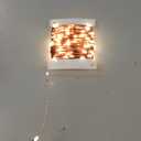 Moobibear 66Ft 200LED Plug-in Waterproof Fairy String Lights with 8 Lighting Modes - Indoor & Outdoor Decor for Bedroom, Girls Room, Garden, Party, Christmas - Warm White Twinkle Lights