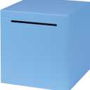 Adult Piggy Bank, Must Break to Open Money Bank, Unbreakable Stainless Steel Money Box, Metal Saving Box (4.72 inch) (Blue)