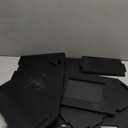 Corner Bread Box for Kitchen Countertop, Wooden Bread Storage for Homemade Bread, Rustic Breadbox with Acrylic Wavy Door, Bread Container for Kitchen Counter Cabinet, Pantry, Cupboard