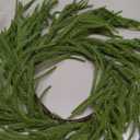 Somikis 24 Inch Christmas Wreaths for Front Door Real Touch Norfolk Pine Wreath for Winter Indoor&Outdoor Porch Windows Wall Home Decor, Realistic Wreath for All Seasons