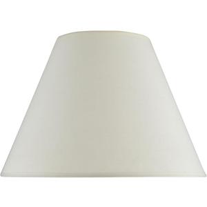 Aspen Creative 32017A Transitional Hardback Empire Shaped Spider Construction Lamp Shade in Off White, 15" wide (7" x 15" x 11")