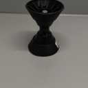 4" Boat Trailer Bow Bell Roller Assembly with 1/2" Shaft fits 4" Bracket, Polyurethane (Black)