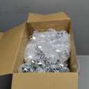 Hoolerry 65 Pcs Disco Balls Decorations Assorted Size Disco Ball Ornament Reflective Hanging Mirror Ball Mini Large Silver Balls for Carnival Wedding Dance Ballroom Stage (8/6/ 4/2/ 1.2 in)