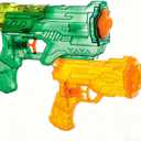 2IN1 Water Guns for Kids Adults 318/180CC Water Gun, Super Soaker Water Gun Squirt Gun for Boys Girls, High Capacity Long Range Summer Water Blaster Toy for Swimming Pool Beach Backyard Outdoor Play