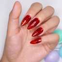 2 x Clear Glitter Silver Cat Eye Gel Nail Polish10ML (magnetic not included)