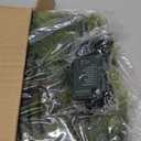 9FT Real Touch Norfolk Pine Christmas Garland with Light Winter Artificial Faux Greenery Garland Table Mantle Stairs Fireplace Wall Decor Outdoor Indoor Porch Home Decorations (Battery Not Included)