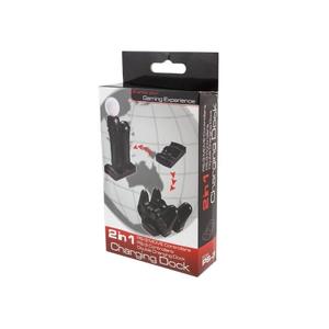 Charging Dock 2 in 1 , Black