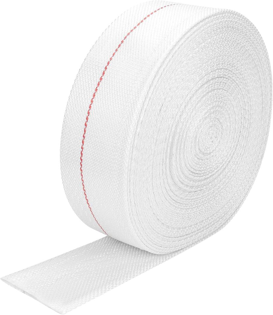 QWORK Backwash Hose, 2" ID x 65 FT Flexible Discharge Fire Hose, Lightweight Polyester Flat Water Hose, Sump Pump Hoses Drain Hose for Outdoor Lawn Garden Park Car Cleaning Pool