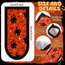 Patelai 8 Pieces Halloween Cast Iron Skillet Handle Covers Pan Handle Holder Sleeve Heat Resistant Non Slip Skillet Pot Holders for Halloween Kitchen Cooking BBQ Baking Cookware, 8 Scary Styles