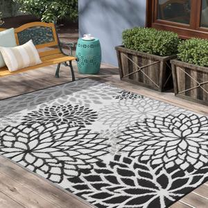 YONILE Outdoor Rug 8x10 ft Waterproof, Reversible Outdoor Plastic Straw Rug for Patios Clearance, Outdoor Area Rug Carpet RV Mat for Camping Backyard Deck Porch