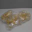 BESTOYARD Set of 12 Pumpkin Carriage Candy Holder - Elegant Wire Candy Box Wedding Favor, Anniversary Wedding Halloween Princess Centerpiece