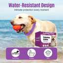 Calming Collar for Dogs 3 Packs, Dog Pheromone Calm Collars Relief Anxiety Stress Separation Lasts 60 Days, Calm Pheromone Collars 25 Inches Size Flexible Adjustable for All Dog (Purple)