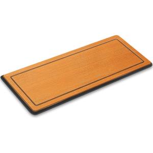 DaisyInner 20mm Thick Helm Station Pad with Adhesive Backing Non Slip Boat Standing Mat Anti Fatigue Boat Flooring Boat Helm Pad for RV Sea Deck Marine Decking Console, Grey, Black (36 x 14 in, Brown)