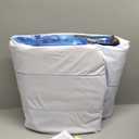 INTEX Swim Center Inflatable Family Lounge Pool: Built-In Bench Cup Holder 156 Gallon Capacity 90" x 86" x 31" Blue
