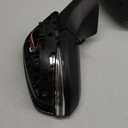 Marretoo for Toyota RAV4 Side Mirror Assembly Passenger Side 2019 2020 2021 2022 2023 2024|Power|Heated|Turn Signal|BSM (Blind Spot Monitoring) | Replaces TO1321384,TO1321388| Black (RH)
