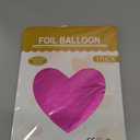 12 Pcs Red Heart Shaped Metallic Balloons 18 Inch Valentine Balloons for Valentines Day Bridal Shower Wedding Party Decorations (Red,Wine Red,Pink, Hot Pink)