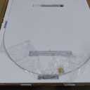 Arched Bathroom Mirror, 32X40 inch Arched Frameless Mirror,