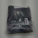 ChrisDowa Grommet Blackout Curtains for Bedroom and Living Room - 2 Panels Set Thermal Insulated Room Darkening Curtains (Dark Grey, 42 x 63 Inch)