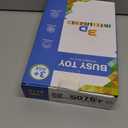 Wooden Montessori Busy Board, Sensory Activity Toy for Toddlers Kids, Fine Motor Skills Development Plaything, Portable Travel Fidget Board for Boys Girls, Educational Focus & Thoughtful