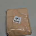 Truform 20-30 mmHg Compression Stockings for Men and Women, Knee High Length, Open Toe, Beige, Large