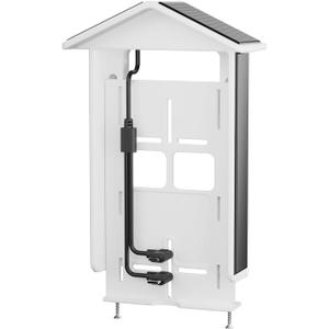 Mubview Solar Charger for Video Doorbells & Security Cameras - Compatible with Micro USB, Type-C & More - IP65 Weatherproof for Effortless Installation.