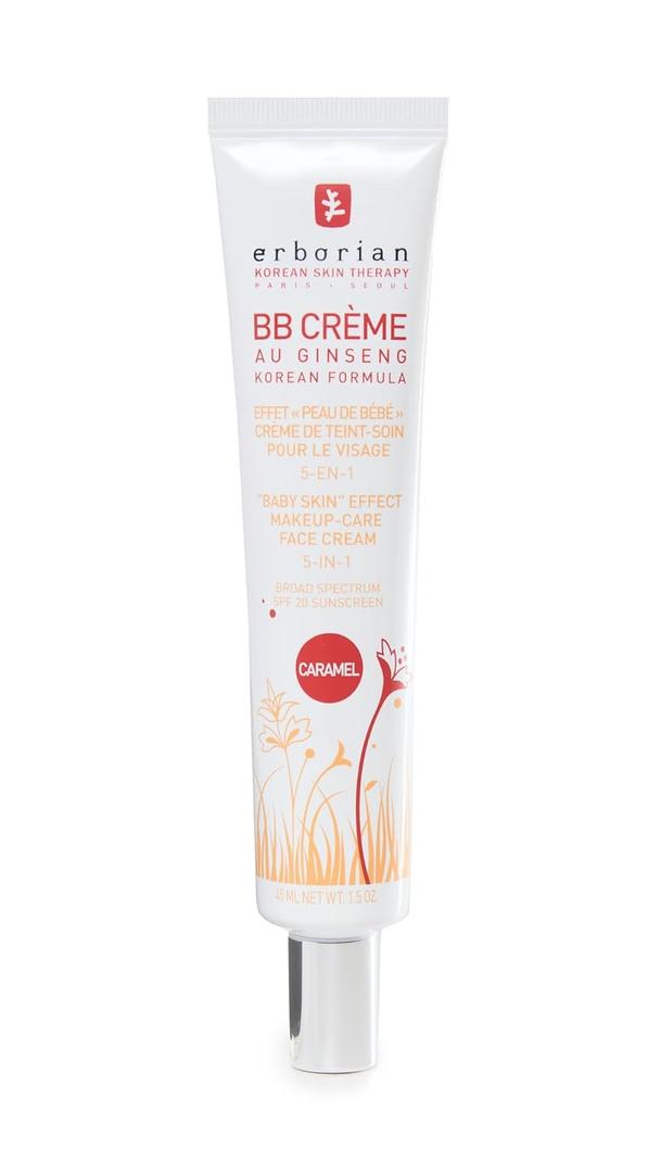Erborian BB Cream Matte Beauty Balm SPF 20, Tone-Evening Korean Skincare Makeup Hybrid, Moisturizes & Conceals, Buildable Coverage, Natural Finish (1.5 Fl Oz (Pack of 1), Caramel)