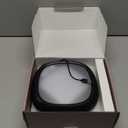 2 Pack Motion Sensor Rechargeable Ceiling Light with Remote, 12000mAh Wireless Shower Lights for Inside Shower, Battery Operated Closet Light Sensored Indoor LED Overhead Lighting No Wiring for Garage (Black)