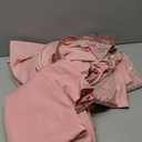 FUHSY Arch Covers 7.2FT and 6FT Rose Gold Arch Backdrop Cover Set of 2 Spandex Sequin Wedding Arches Backdrop Stands Cover for Birthday Party Bridal Baby Shower Banquet Balloon Arch Decor