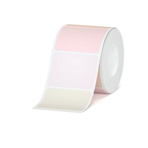 HPRT Thermal Labels for T20/T260LR, 1.57" x 1.18"(40x30 mm) Waterproof Sticker Paper, Color Thermal Tape for HPRT T260LR Label Maker, 200 Labels/Roll Pack of 3