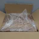 HBlife Cake Stand with Lid (16.5"), Multifunctional Cake Stand with Acrylic Dome Rectangular Acacia Wood 2-in-1 Cake Plate Display Stand with Cover for Baking Gifts, Birthday Kitchen Parties, Weddings