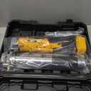 Ecarke Cordless Grease Gun Compatible with DeWalt 20V Battery, 12000PSI Max Electric Grease Gun, Dual Pistol & in-Line Grip, Works with Bulk & Cartridge Grease, with 39" Hose & 4 Couplers (Tool Only)