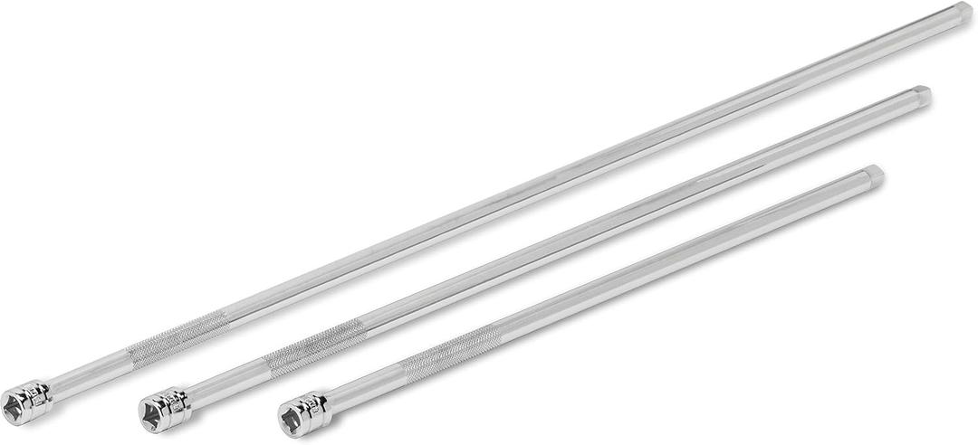 Titan 12079 3/8" Drive Extra Long Extension Set - 3 Piece