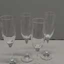 Champagne Glasses,Set of 4,Classic Shape,Hand Blown Elegant Unique Gift for Long stem Sparkling,Wine glasses for Wedding,Birthday Mothers Day-Ideal for Wine Tasting,Daily Use-6.5 oz,Clear