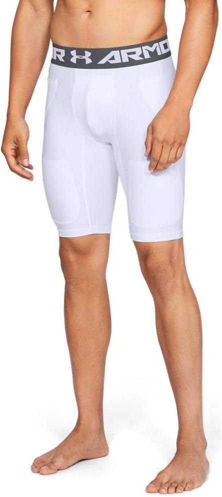Under Armour Mens Football 6 Pocket Girdle (Medium, White)