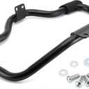 MoKitDora Sportster Crash Bar Highway Rail Mustache Engine Guard 1.25" Fat for Harley 2004-later XL and 2008-2013 XR Models, Matte Black